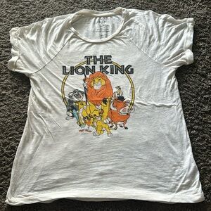 Disney kids shirt size large 58% made with cotton 42% polyester